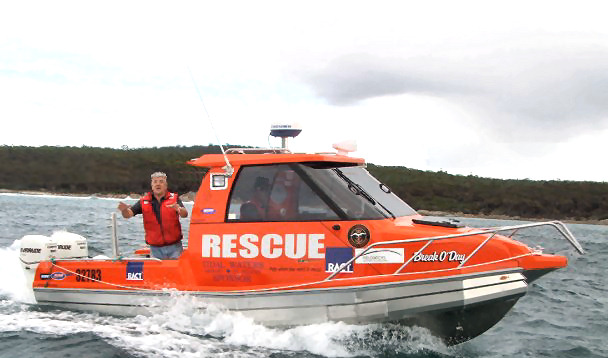 St Helens Marine Rescue Vessel